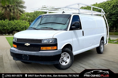 Used 2020 Chevrolet Express Van 2500 Ext Van at Pre-Owned Plus near San Antonio, TX