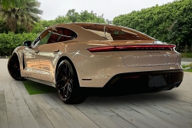 Used 2020  Porsche Taycan 4d Sedan AWD 4S at Pre-Owned Plus near San Antonio&comma; TX