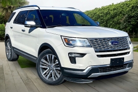 Used 2018  Ford Explorer 4d SUV 4WD Platinum at Pre-Owned Plus near San Antonio&comma; TX