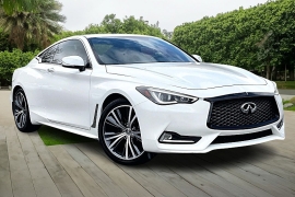 Used 2018  INFINITI Q60 2d Coupe RWD 2&period;0t PURE at Pre-Owned Plus near San Antonio&comma; TX