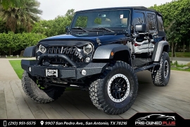  2018 Jeep Wrangler JK Unlimited 4d SUV 4WD Sport S at Pre-Owned Plus near San Antonio&comma; TX
