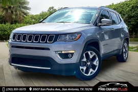  2019 Jeep Compass 4d SUV FWD Limited at Pre-Owned Plus near San Antonio&comma; TX