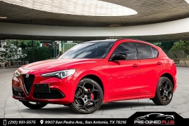 2022 Alfa Romeo Stelvio Ti AWD at Pre-Owned Plus near San Antonio, TX