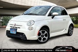 Used 2017 FIAT 500e 2d Hatchback at Pre-Owned Plus near San Antonio, TX