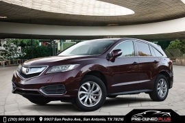  2017 Acura RDX 4d SUV FWD Tech AcuraWatch Plus at Pre-Owned Plus near San Antonio, TX