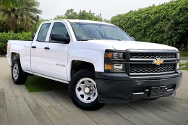 Used 2014  Chevrolet Silverado 1500 2WD Double Cab Work Truck w&sol;1WT at Pre-Owned Plus near San Antonio&comma; TX