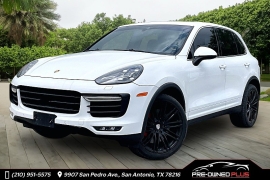 Used 2016  Porsche Cayenne 4d SUV V8 Turbo at Pre-Owned Plus near San Antonio&comma; TX