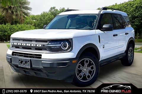 Used 2022 Ford Bronco Sport Big Bend 4x4 at Pre-Owned Plus near San Antonio, TX