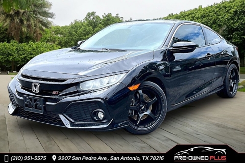 Used 2017 Honda Civic Coupe 2d Si at Pre-Owned Plus near San Antonio, TX