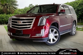  2017 Cadillac Escalade 4d SUV RWD Luxury at Pre-Owned Plus near San Antonio&comma; TX