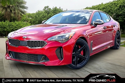 Used 2018 Kia Stinger 4d Sedan RWD GT2 at Pre-Owned Plus near San Antonio, TX