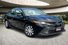 Used 2020 Toyota Camry Hybrid 4d Sedan LE at Pre-Owned Plus near San Antonio, TX