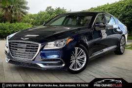  2020 Genesis G80 4d Sedan RWD 3.8L at Pre-Owned Plus near San Antonio, TX