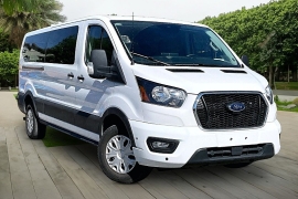 Used 2024  Ford Transit Passenger Wagon T-350 148" Low Roof XLT RWD at Pre-Owned Plus near San Antonio&comma; TX