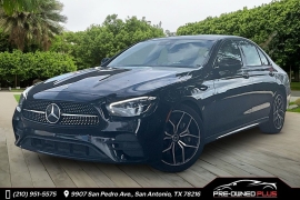 Used 2021  Mercedes-Benz E-Class E 350 RWD Sedan at Pre-Owned Plus near San Antonio&comma; TX