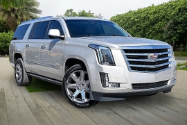 Used 2017  Cadillac Escalade ESV 4d SUV RWD Premium Luxury at Pre-Owned Plus near San Antonio&comma; TX