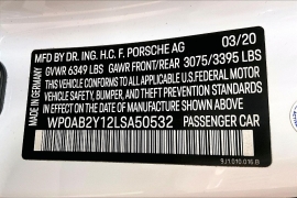 Used 2020  Porsche Taycan 4d Sedan AWD 4S at Pre-Owned Plus near San Antonio&comma; TX