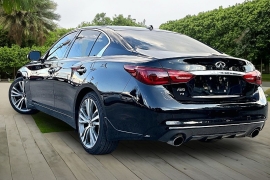 Used 2018  INFINITI Q50 4d Sedan AWD 3&period;0t Sport at Pre-Owned Plus near San Antonio&comma; TX