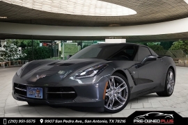  2017 Chevrolet Corvette 2d Coupe Stingray w/2LT at Pre-Owned Plus near San Antonio, TX