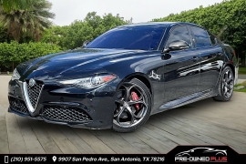 Used 2019  Alfa Romeo Giulia 4d Sedan RWD Ti Sport Carbon at Pre-Owned Plus near San Antonio&comma; TX