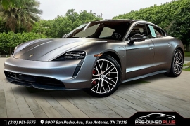 2020 Porsche Taycan 4d Sedan AWD 4S at Pre-Owned Plus near San Antonio, TX