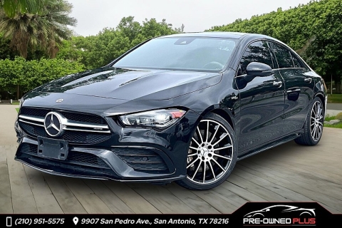 Used 2023 Mercedes-Benz CLA AMG CLA 35 4MATIC Coupe at Pre-Owned Plus near San Antonio, TX