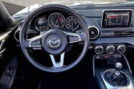 Used 2017  Mazda MX-5 Miata RF 2d Convertible Grand Touring 6spd at Pre-Owned Plus near San Antonio&comma; TX