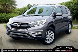  2015 Honda CR-V 4d SUV AWD EX-L at Pre-Owned Plus near San Antonio&comma; TX