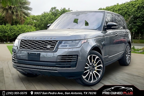 Used 2018 Land Rover Range Rover 4d SUV 3.0L SC at Pre-Owned Plus near San Antonio, TX