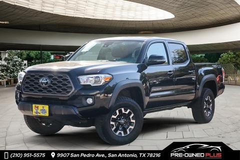 Used 2021 Toyota Tacoma 4WD TRD Off Road Double Cab 5ft Bed V6 AT at Pre-Owned Plus near San Antonio, TX