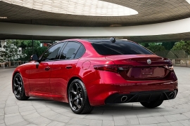 Used 2020 Alfa Romeo Giulia 4d Sedan RWD Ti Sport at Pre-Owned Plus near San Antonio, TX