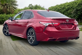 Used 2020  Toyota Camry 4d Sedan SE at Pre-Owned Plus near San Antonio&comma; TX