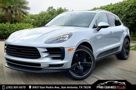 Used 2020  Porsche Macan 4d SUV AWD S at Pre-Owned Plus near San Antonio&comma; TX
