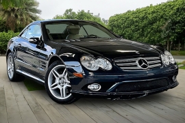 Used 2007  Mercedes-Benz SL-Class 2d Convertible SL550 at Pre-Owned Plus near San Antonio&comma; TX