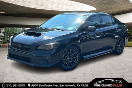 Used 2018  Subaru WRX 4d Sedan Premium 6spd at Pre-Owned Plus near San Antonio, TX