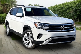 Used 2021  Volkswagen Atlas 2021&period;5 3&period;6L V6 SE w&sol;Technology FWD at Pre-Owned Plus near San Antonio&comma; TX