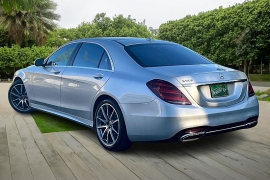 Used 2018  Mercedes-Benz S-Class 4d Sedan S560 at Pre-Owned Plus near San Antonio&comma; TX