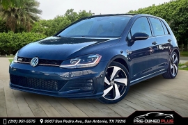  2018 Volkswagen GTI 4d Hatchback Autobahn Auto at Pre-Owned Plus near San Antonio, TX