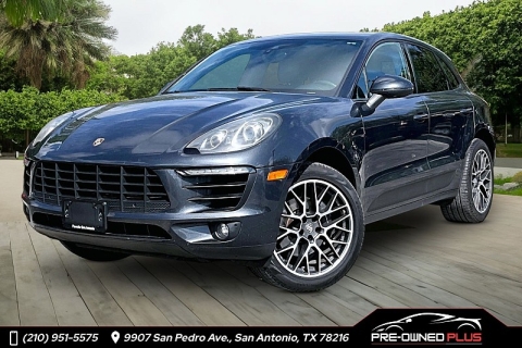 Used 2018 Porsche Macan 4d SUV AWD at Pre-Owned Plus near San Antonio, TX
