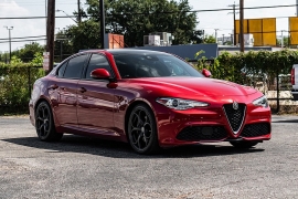Used 2020 Alfa Romeo Giulia Ti Sport RWD at Pre-Owned Plus near San Antonio, TX