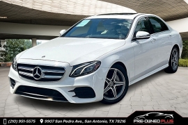 2018 Mercedes-Benz E-Class 4d Sedan E300 at Pre-Owned Plus near San Antonio, TX