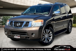 Used 2015 Nissan Armada 4d SUV RWD SV at Pre-Owned Plus near San Antonio, TX
