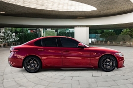Used 2020 Alfa Romeo Giulia 4d Sedan RWD Ti Sport at Pre-Owned Plus near San Antonio, TX