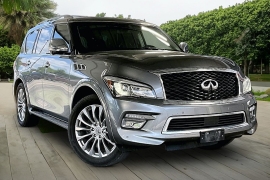 Used 2017  INFINITI QX80 4d SUV RWD at Pre-Owned Plus near San Antonio&comma; TX