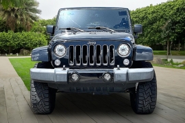 Used 2017  Jeep Wrangler Unlimited 4d Convertible Sahara at Pre-Owned Plus near San Antonio&comma; TX