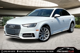 Used 2018 Audi A4 4d Sedan Ultra Premium at Pre-Owned Plus near San Antonio, TX
