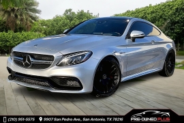  2018 Mercedes-Benz C-Class 2d Coupe C63 S AMG at Pre-Owned Plus near San Antonio, TX