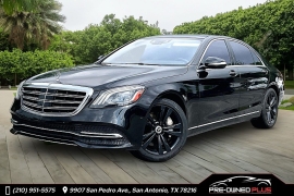 Used 2018  Mercedes-Benz S-Class 4d Sedan S560 4matic at Pre-Owned Plus near San Antonio&comma; TX