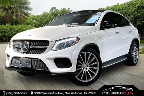 Used 2018 Mercedes-Benz GLE-Class 4d SUV Coupe GLE43 AMG 4matic at Pre-Owned Plus near San Antonio, TX