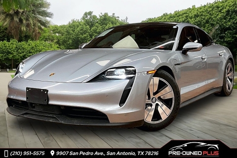 Used 2021 Porsche Taycan 4S AWD at Pre-Owned Plus near San Antonio, TX